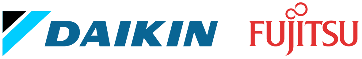 Logos - Daikin and Fujitsu