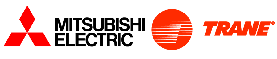 Logos - Mitsubishi Electric and Trane